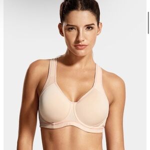 Syrokan Underwire Molded Cup High Impact Sports Bra 34G A262